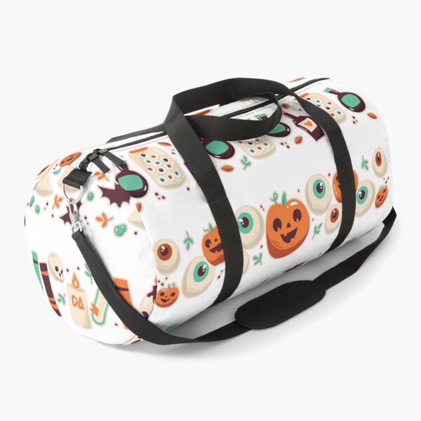 Item preview, Cute Spooky Halloween Border Clip Art Set Kawaii Ghost Pumpkin Graphic designed and sold by DesignArtist.ia.