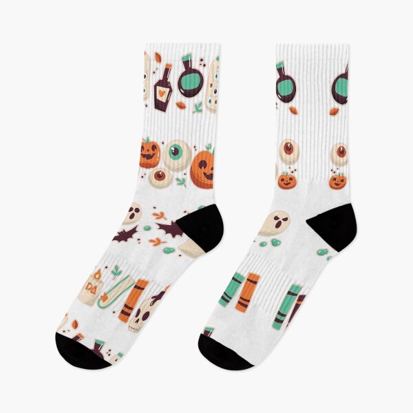 Item preview, Cute Spooky Halloween Border Clip Art Set Kawaii Ghost Pumpkin Graphic designed and sold by DesignArtist.ia.