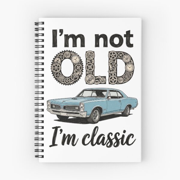Item preview, Im Not Old Im Classic Muscle Car Funny Birthday Gift designed and sold by CrystalMineArts.
