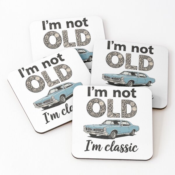 Item preview, Im Not Old Im Classic Muscle Car Funny Birthday Gift designed and sold by CrystalMineArts.