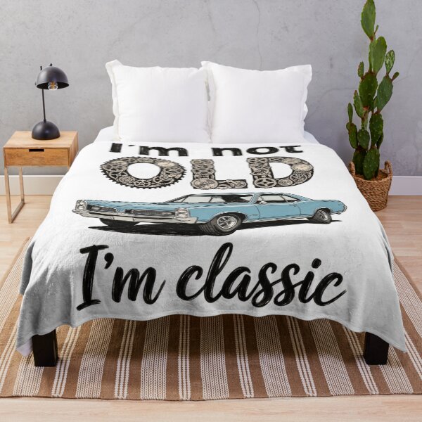 Item preview, Im Not Old Im Classic Muscle Car Funny Birthday Gift designed and sold by CrystalMineArts.