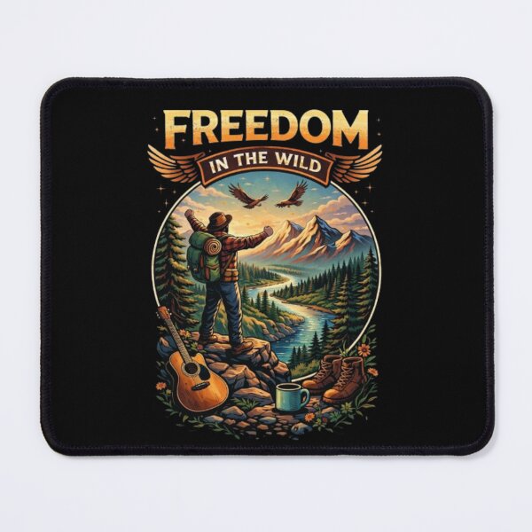 Item preview, Freedom in the Wild – Adventure Nature Design designed and sold by Dogandesighn.