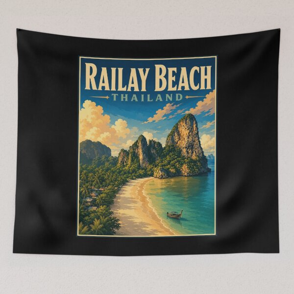 Item preview, Railay Beach - Thailand designed and sold by GoodOldVintage.