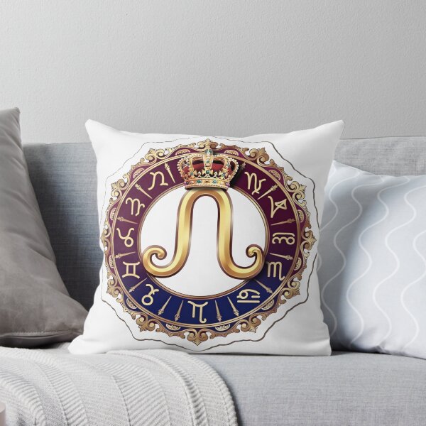 Item preview, Leo Zodiac Royal Crown Emblem All Signs Luxury Art designed and sold by Zodiac Celestial Art.