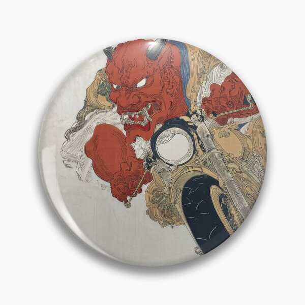 Item preview, Red Demon on Motorcycle designed and sold by lautir.
