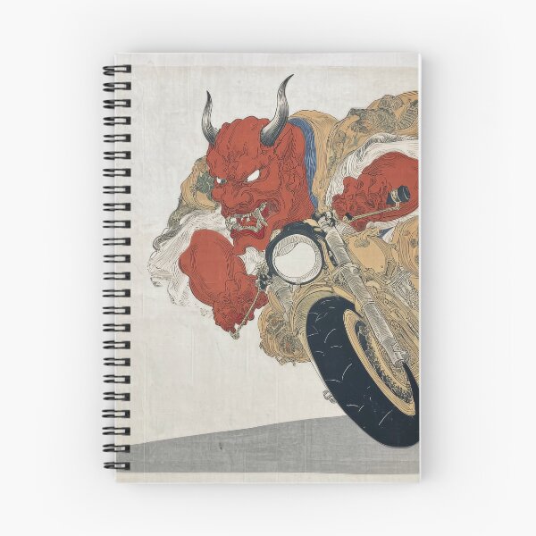 Item preview, Red Demon on Motorcycle designed and sold by lautir.