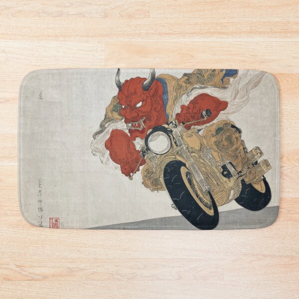 Item preview, Red Demon on Motorcycle designed and sold by lautir.