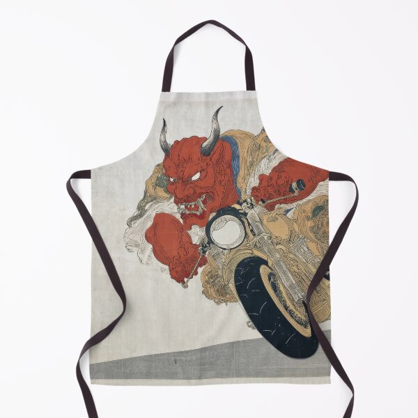 Item preview, Red Demon on Motorcycle designed and sold by lautir.