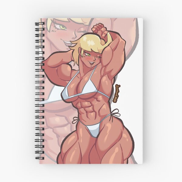 Item preview, Blonde muscle girl designed and sold by Loucha1996.