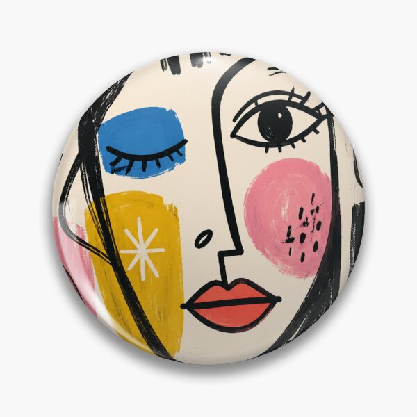 Item preview, Be You Abstract Face Poster designed and sold by DrizzyV.