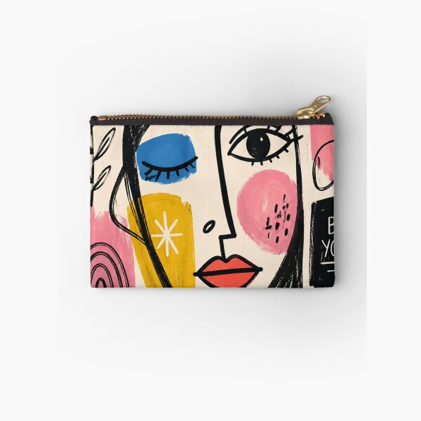 Item preview, Be You Abstract Face Poster designed and sold by DrizzyV.