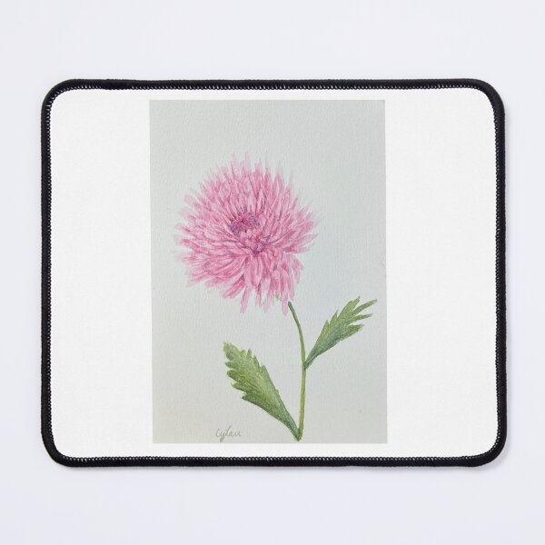 Item preview, Soft Radiance – Pink Chrysanthemum Watercolor designed and sold by MiniRadiance.