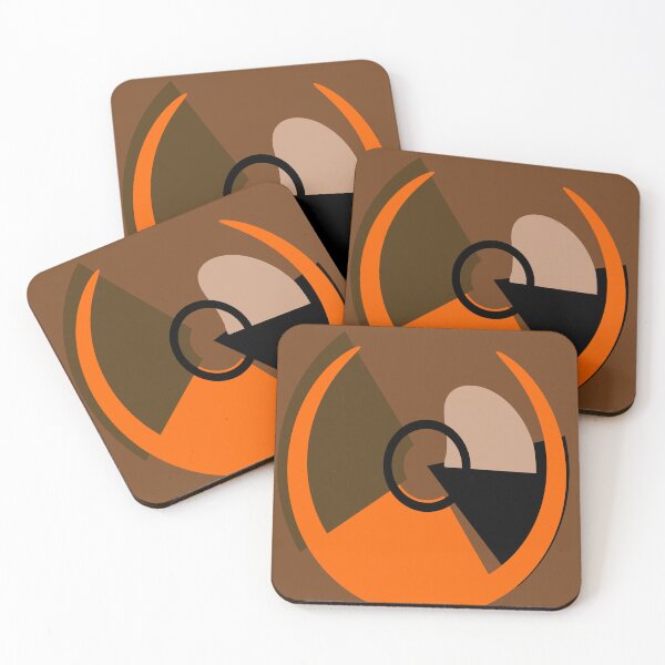 Item preview, Geometric Brown and Orange Abstraction designed and sold by Elaine M Hayward .