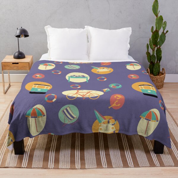 Item preview, Summer Scenes - Alexandria 1970's (blue) designed and sold by Qousqoza7.