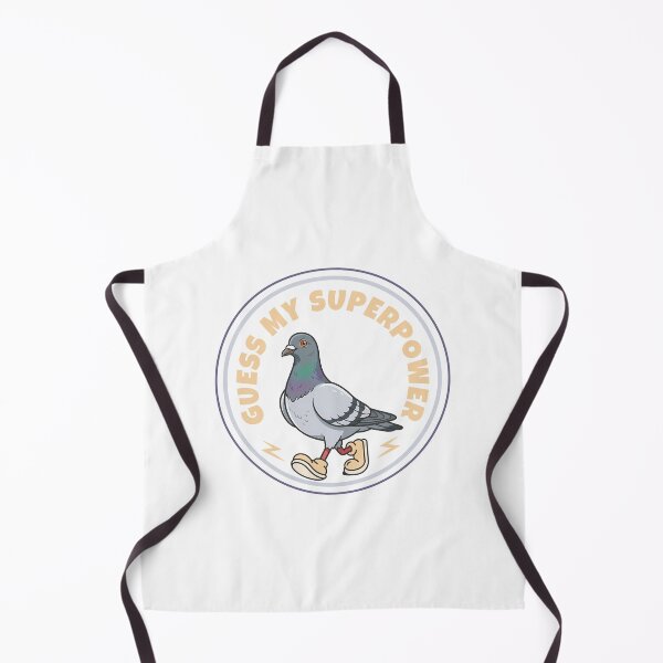 Item preview, Guess My Superpower Funny Pigeon Graphic Design designed and sold by PrintandJoy.