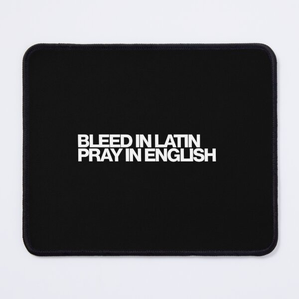 Item preview, Bleed In Latin Pray In English - Daredevil Born Again Art designed and sold by dsxclothing.