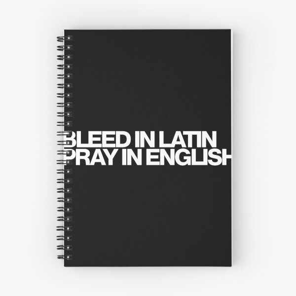 Item preview, Bleed In Latin Pray In English - Daredevil Born Again Art designed and sold by dsxclothing.