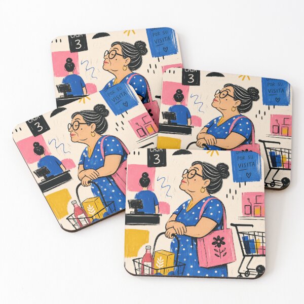Item preview, Supermarket Queen Waiting in Line designed and sold by DrizzyV.