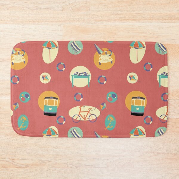 Item preview, Summer Scenes - Alexandria 1970's (reddish pink) designed and sold by Qousqoza7.