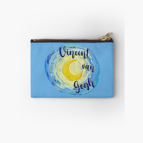 Item preview, Vincent van Gogh Typography Inside Starry Night Moon – Art Lover Design designed and sold by EmeraldeaArt.