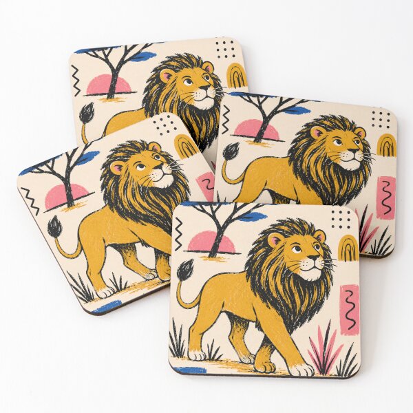 Item preview, Brave Little Lion of the Savanna designed and sold by DrizzyV.