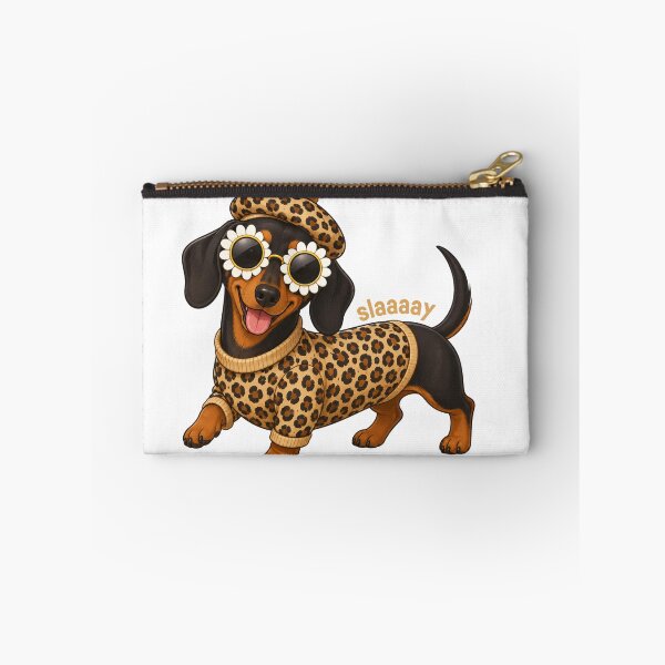 Item preview, Cute Fashion Dachshund Dog with Daisy Sunglasses designed and sold by Serenity2Co.