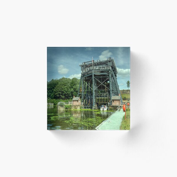 Anderton Boat Lift Acrylic Block