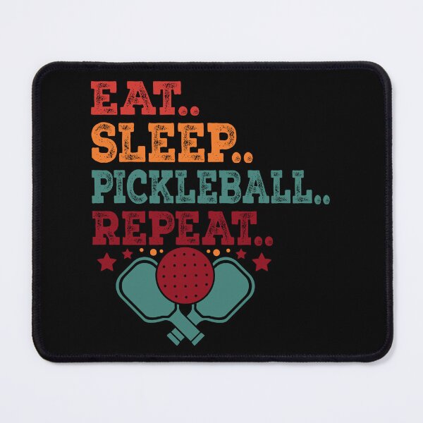 Item preview, Funny Pickleball Eat Sleep Repeat Lifestyle Pickle Ball designed and sold by smartrocket.