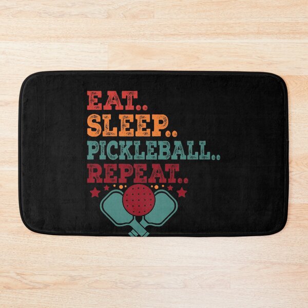 Item preview, Funny Pickleball Eat Sleep Repeat Lifestyle Pickle Ball designed and sold by smartrocket.