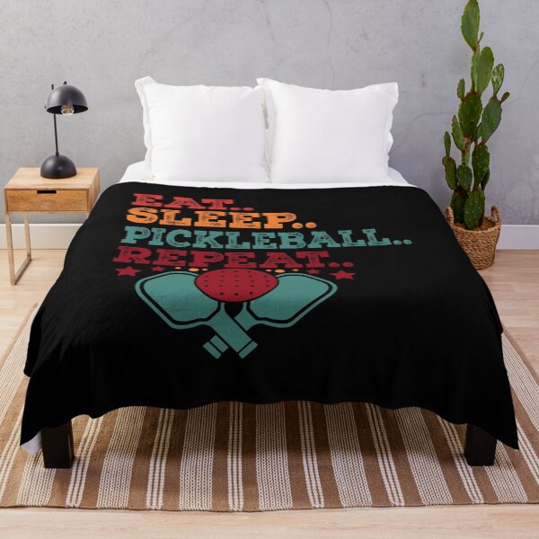 Item preview, Funny Pickleball Eat Sleep Repeat Lifestyle Pickle Ball designed and sold by smartrocket.