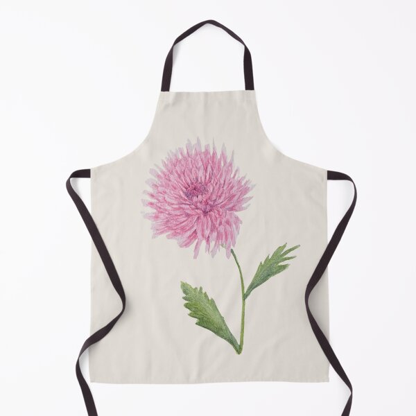 Item preview, Soft Radiance – Pink Chrysanthemum Watercolor designed and sold by MiniRadiance.