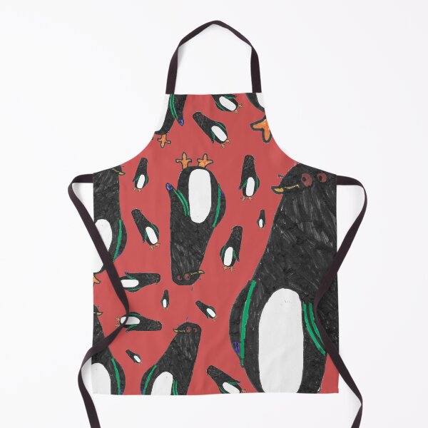 Item preview, Whimsical Chubby Penguin Pipo Seamless Pattern designed and sold by nimbfeja.