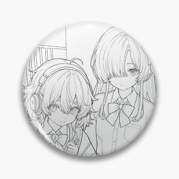 Item preview, Paint line - My OC novel : Ai and Anatasia designed and sold by Trash-Angel.