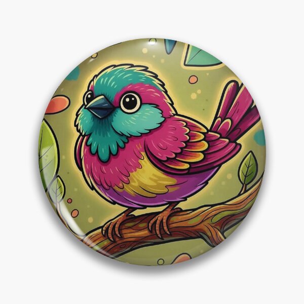 Item preview, Colorful Fantasy Bird – Whimsical Nature Design designed and sold by Dogandesighn.