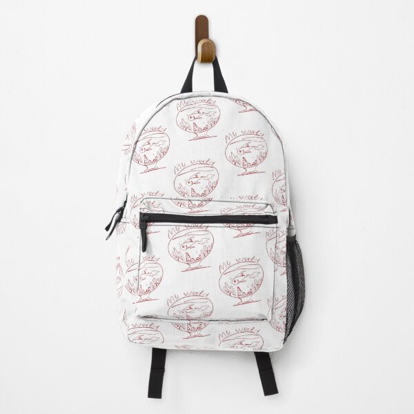Item preview, My World Fish Bowl Doodle Art designed and sold by NayaChu.