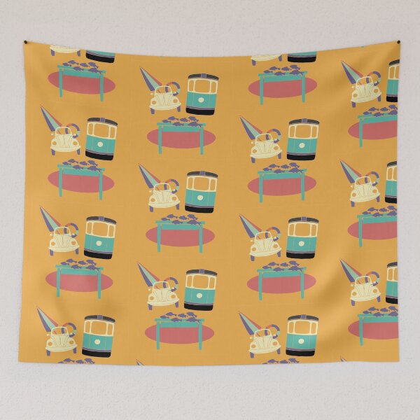 Item preview, Summer Scenes - Alexandria 1970's (mustard) designed and sold by Qousqoza7.
