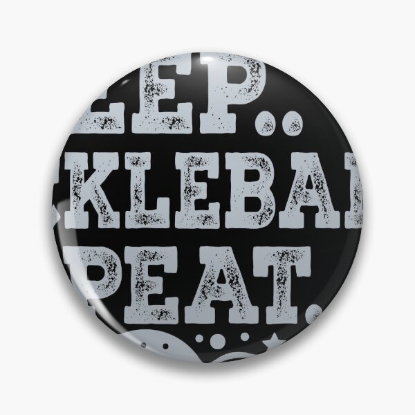Item preview, Funny Pickleball Eat Sleep Repeat Lifestyle Pickle Ball designed and sold by smartrocket.