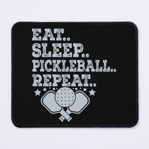 Item preview, Funny Pickleball Eat Sleep Repeat Lifestyle Pickle Ball designed and sold by smartrocket.