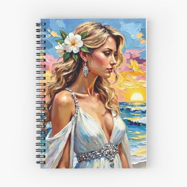 Item preview, The Diamond Bride of Twilight Shores Beach Bride Wall Art designed and sold by highvibz72.