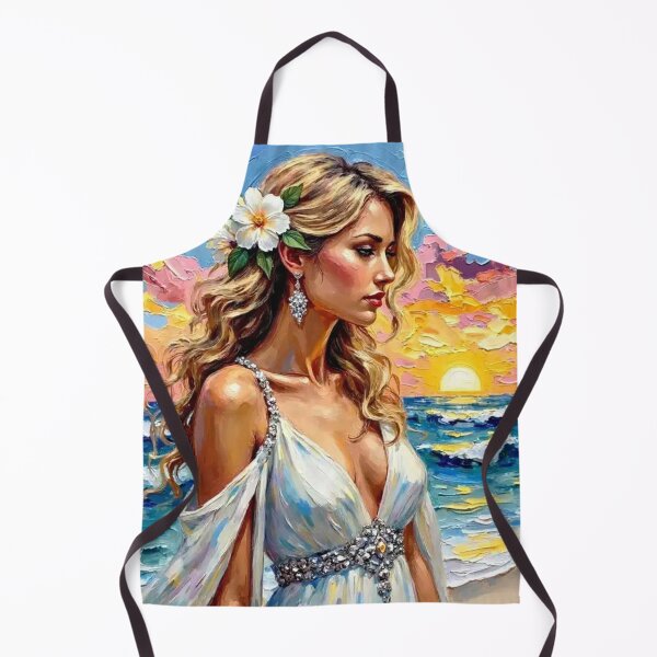 Item preview, The Diamond Bride of Twilight Shores Beach Bride Wall Art designed and sold by highvibz72.
