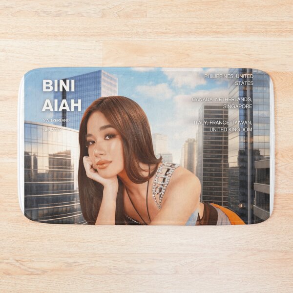 Item preview, Bini Aiah Signals world tour merch magazine style designed and sold by pompom123.
