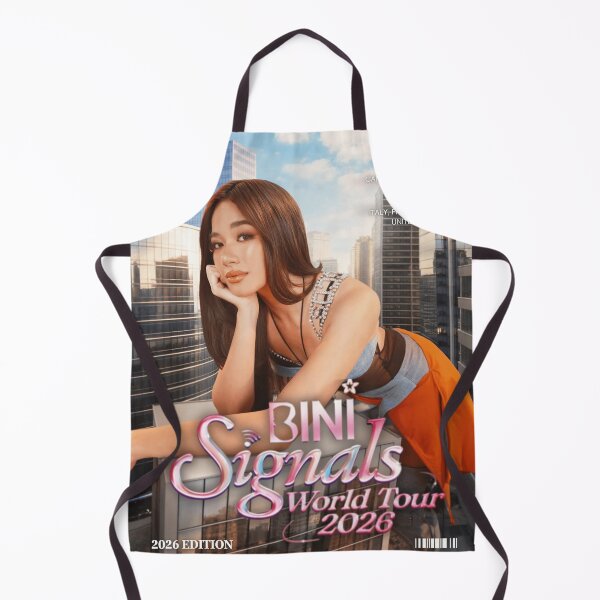 Item preview, Bini Aiah Signals world tour merch magazine style designed and sold by pompom123.