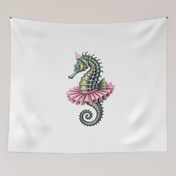 Item preview, Seahorse in a Pink Tutu designed and sold by jkrphoto.