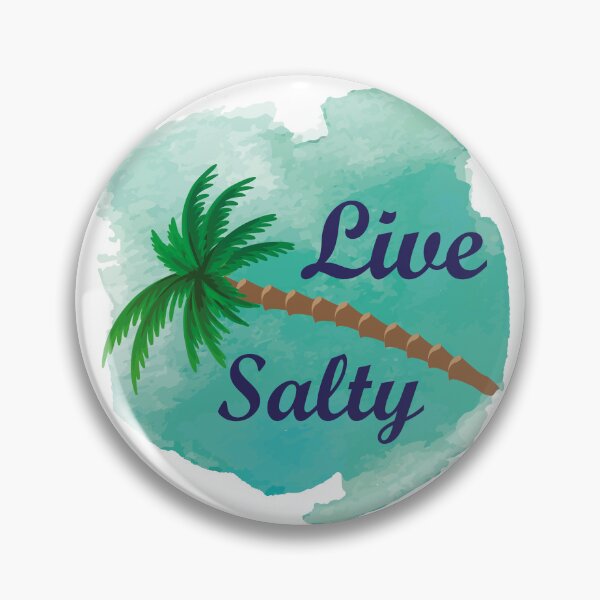 Item preview, ​Live Salty Watercolor Palm Tree Design designed and sold by Maram-ya.