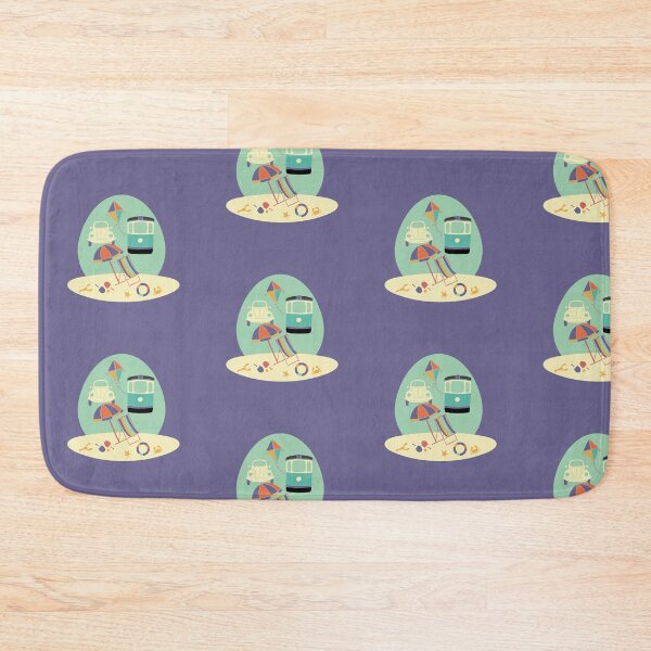Item preview, Going to the Beach - Alexandria 1970's (blue) designed and sold by Qousqoza7.