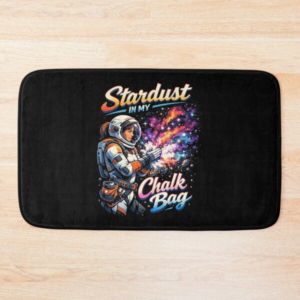 Item preview, Stardust In My Chalk Bag: Bouldering & Galaxy designed and sold by Pineapple-Tree.