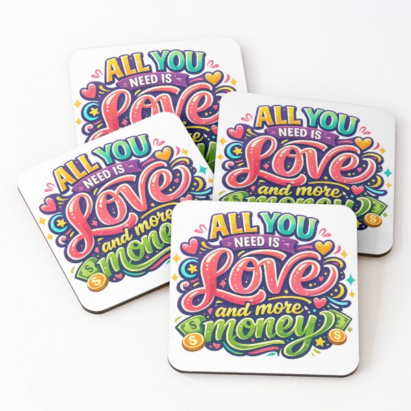 Item preview, ALL YOU NEED IS LOVE and more money designed and sold by -ADRIAV-.