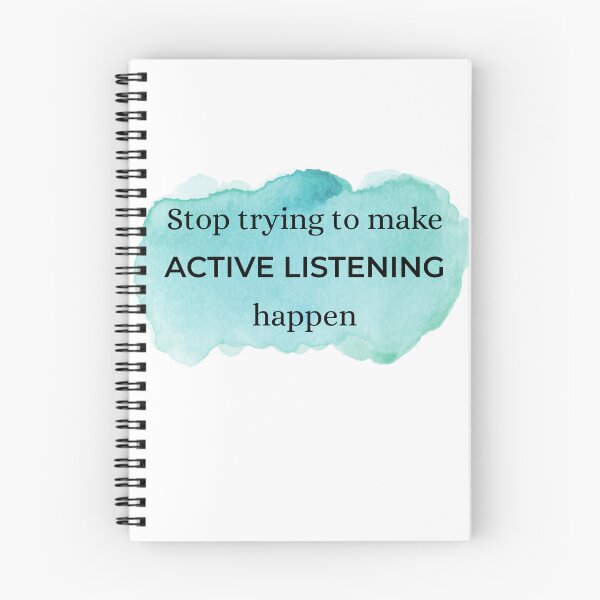 Item preview, Active listening designed and sold by sarahvscamera.