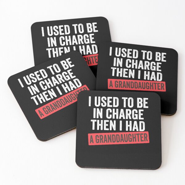 Item preview, I Used To Be In Charge Then I Had A Granddaughter Funny Grandpa Saying designed and sold by KAWKAW-DRHM.