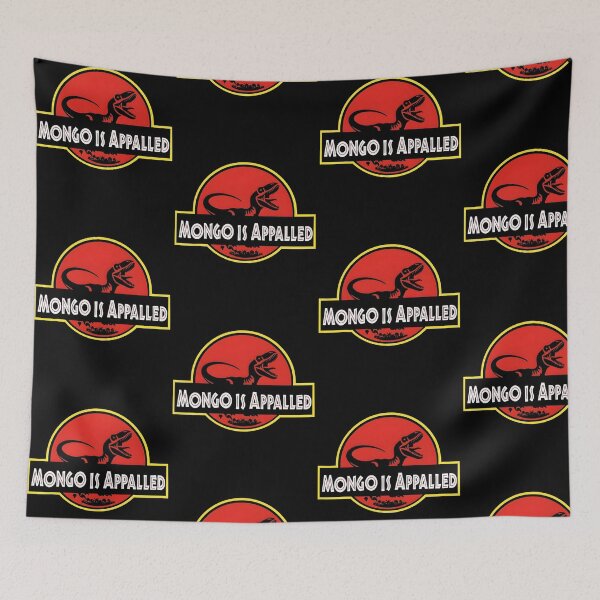 Item preview, Mongo I Appalled Funny Dinosaur Retro Meme designed and sold by KAWKAW-DRHM.